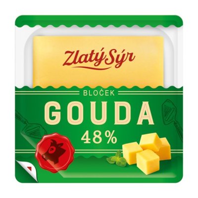 GOUDA 48% BLOČEK 250G