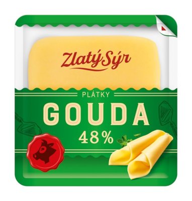 GOUDA 48% PLÁTKY 100G