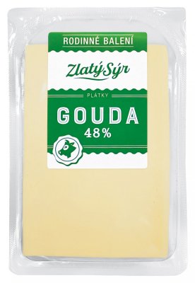 RODINNÉ BALENÍ GOUDA 48% PLÁTKY 300G