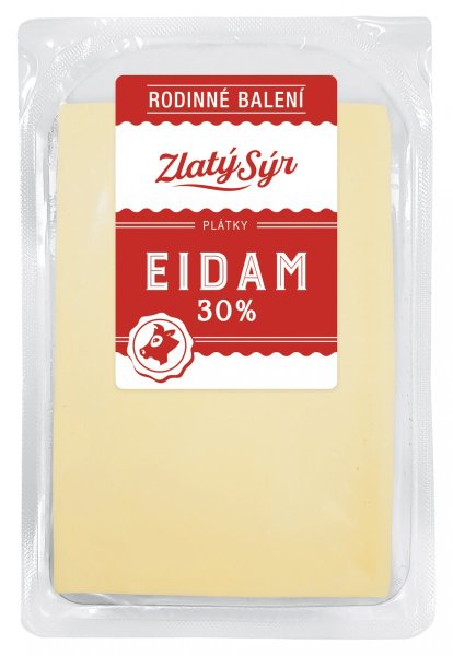 RODINNÉ BALENÍ EIDAM 30% PLÁTKY 300G